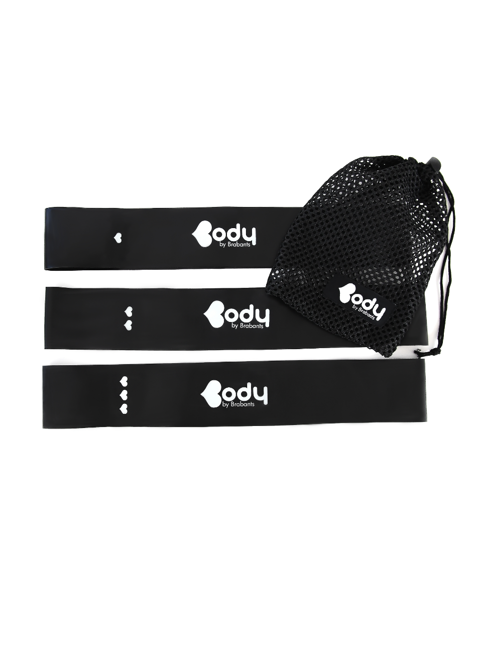 Body Elastic Resistance Bands (3 pack) – Body By Brabants